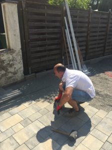 Renovierung und Neugestaltung einer Terrasse